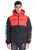 Piumino zip con cappuccio M9G876